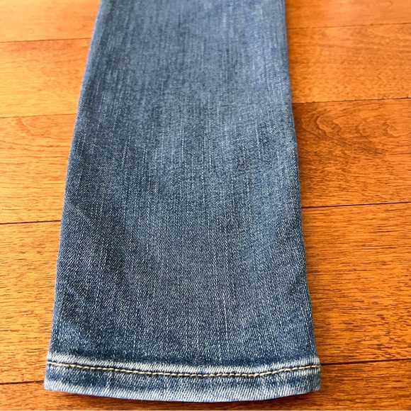 American Eagle Super Hi-Rise Next Level Stretch Jegging Button Front Size 4 - Picture 12 of 16